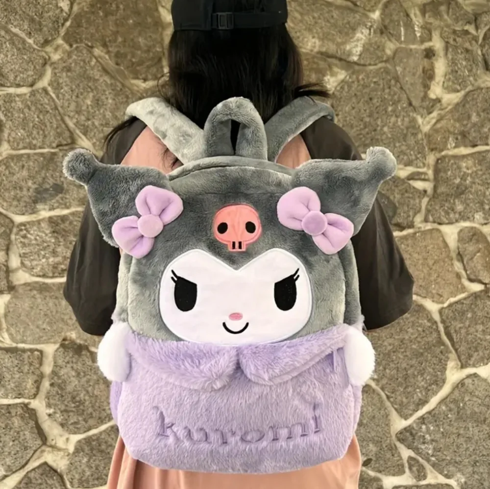 MINISO x Sanrio Kuromi Plush Backpack